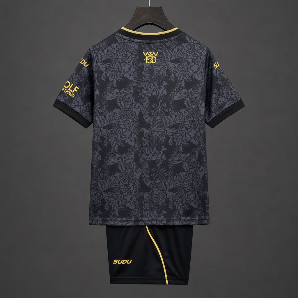 2026/2027 Wolverhampton Third Away Football Shirts (Kids Kit socks）