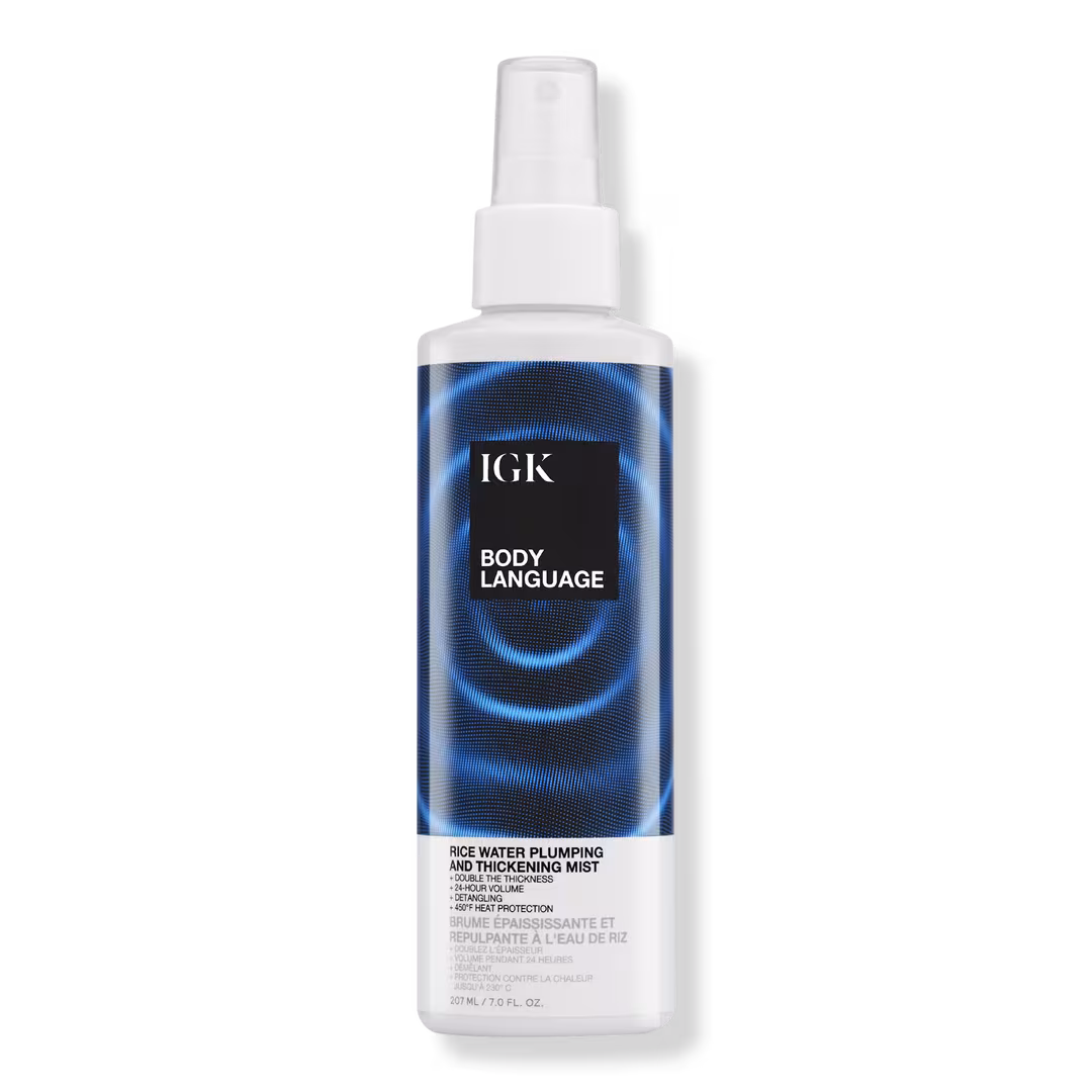 IGK  Body Language Rice Water Plumping and Thickening Mist
