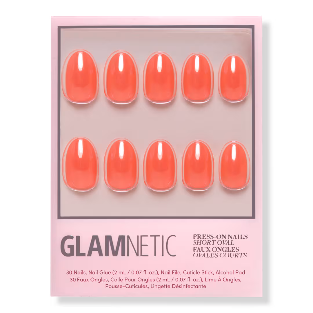 Glamnetic  Lush Coral Press-On Nails