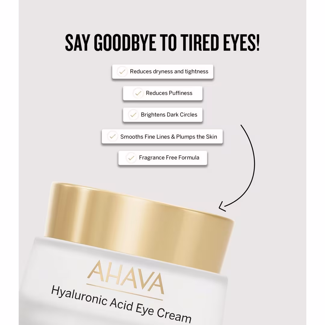 Ahava  Hyaluronic Acid Eye Cream