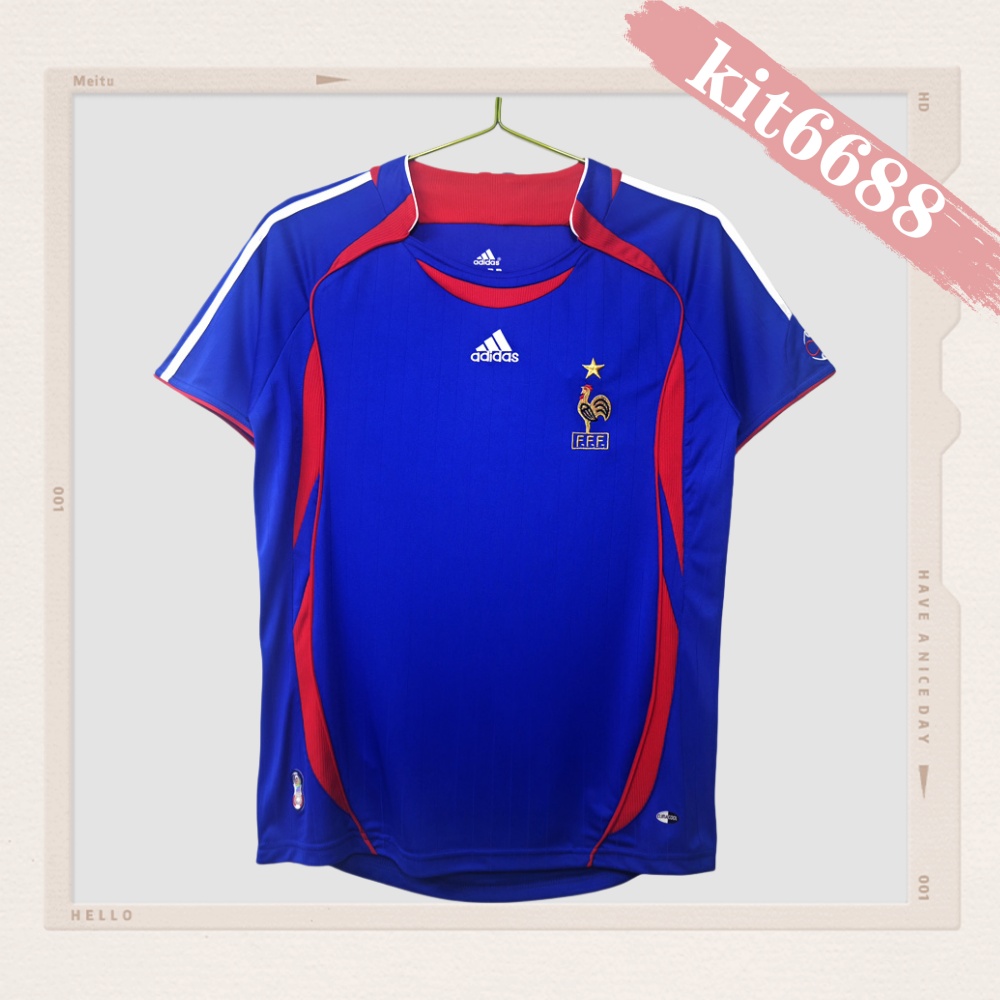 2006 France Home Retro Football Shirt