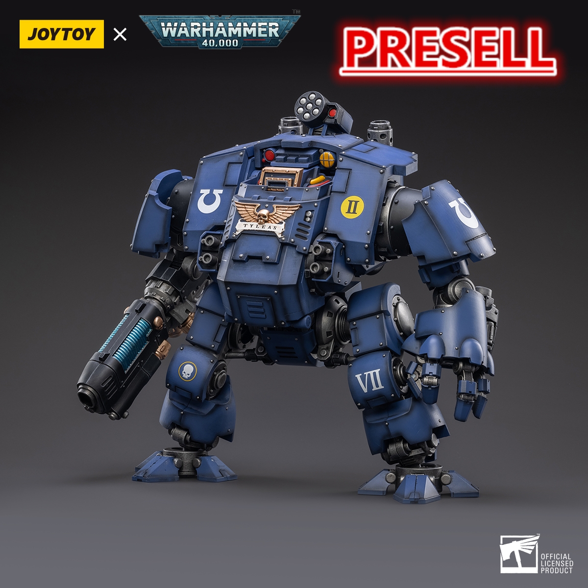 JOYTOY JT2757 Warhammer 40k 1: 18 UItramarines Redemptor Dreadnought Brother Dreadnought Tyleas - JOYTOY WORLD