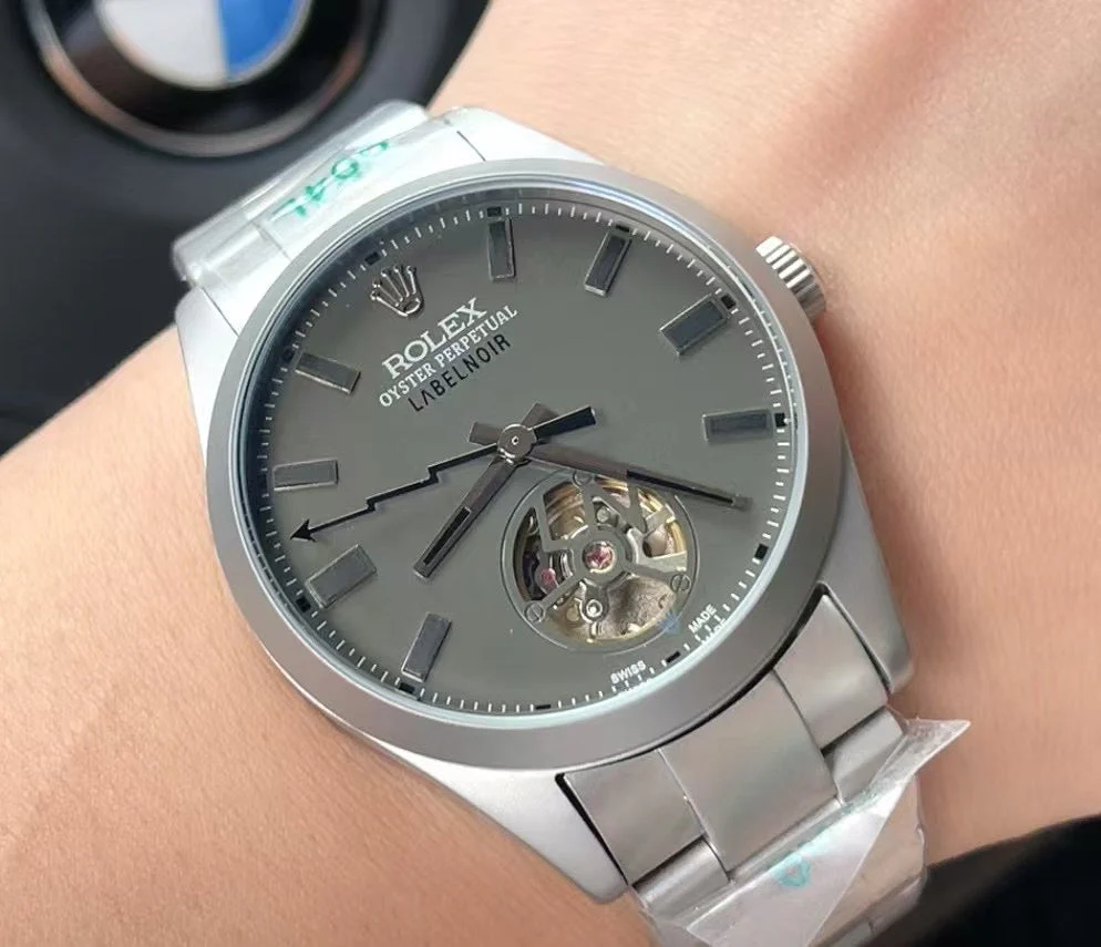 Rolex Watch Oyster Perpetual 40mm Silver Grey