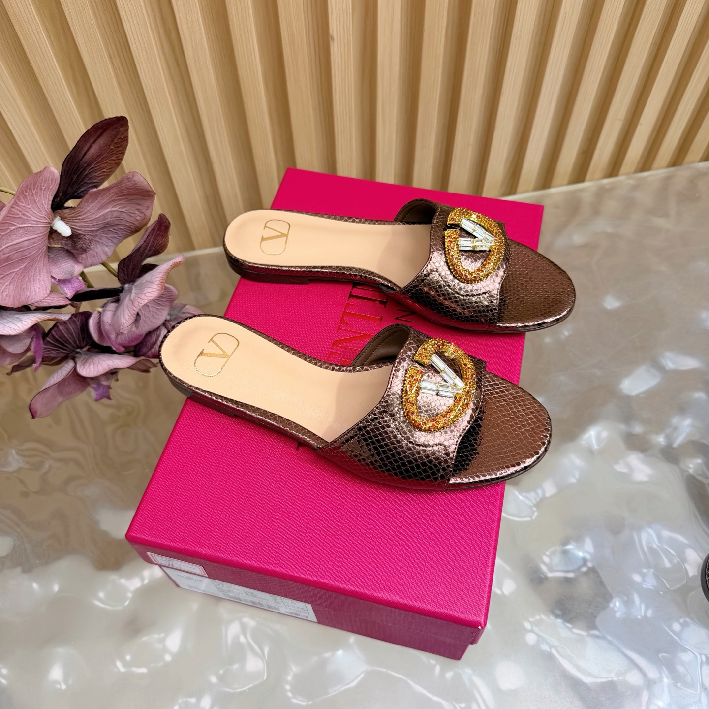 Valentino Women VLogo Summer Sandals