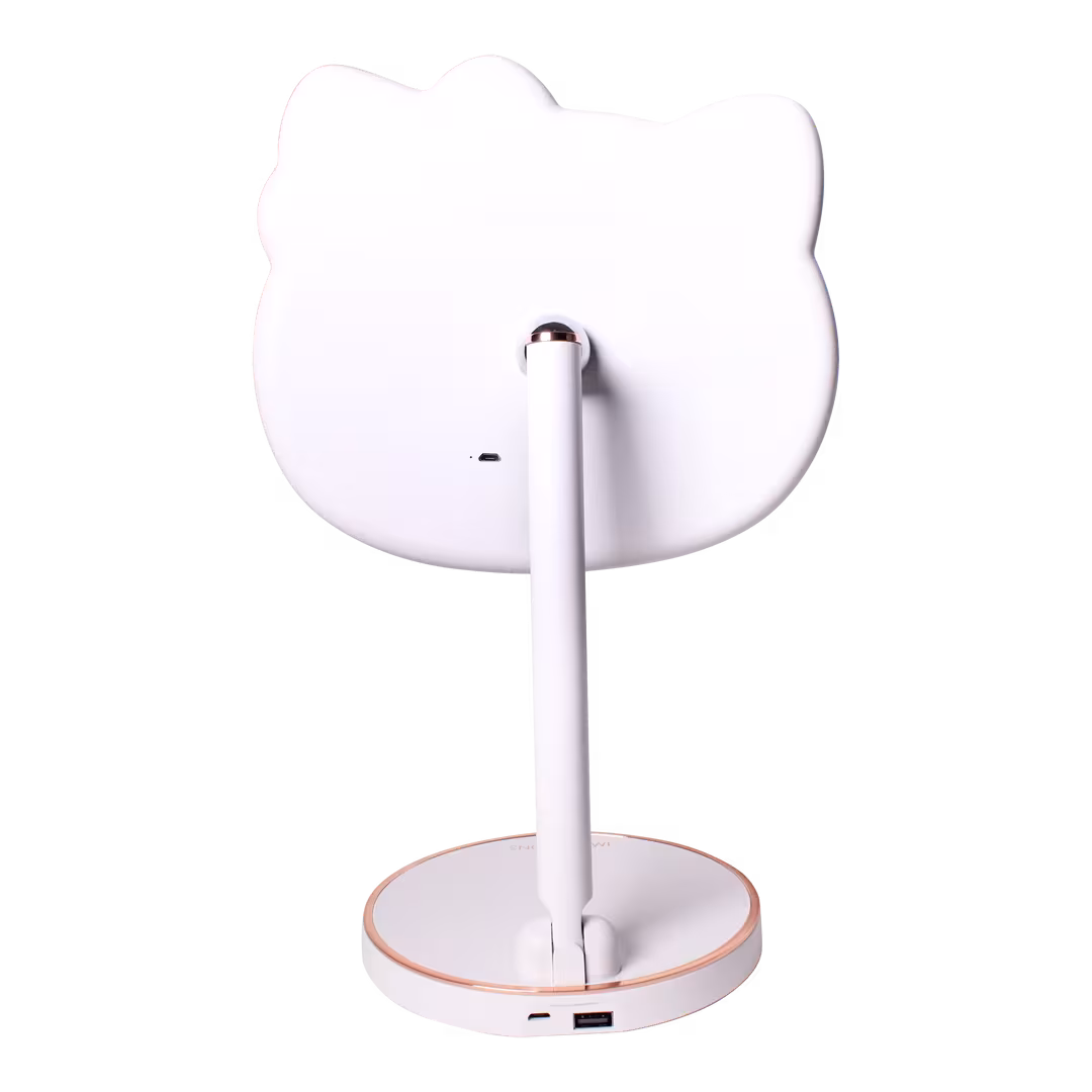 Impressions Vanity  Hello Kitty Rechargeable Table Makeup Mirror
