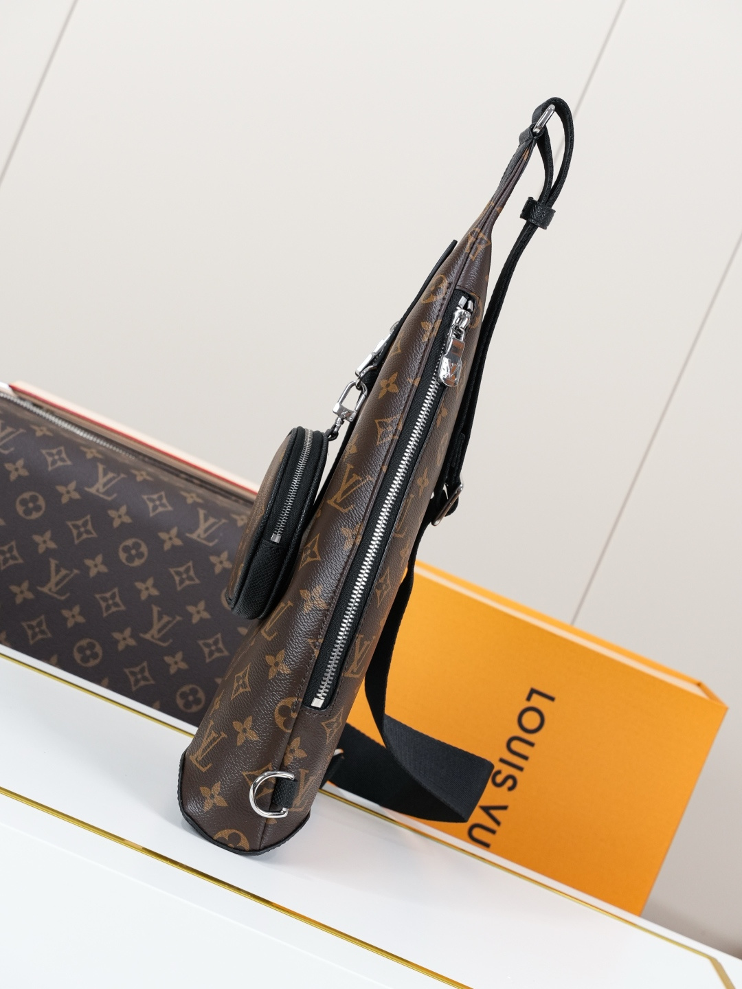 LV new Monogram canvas waist bag