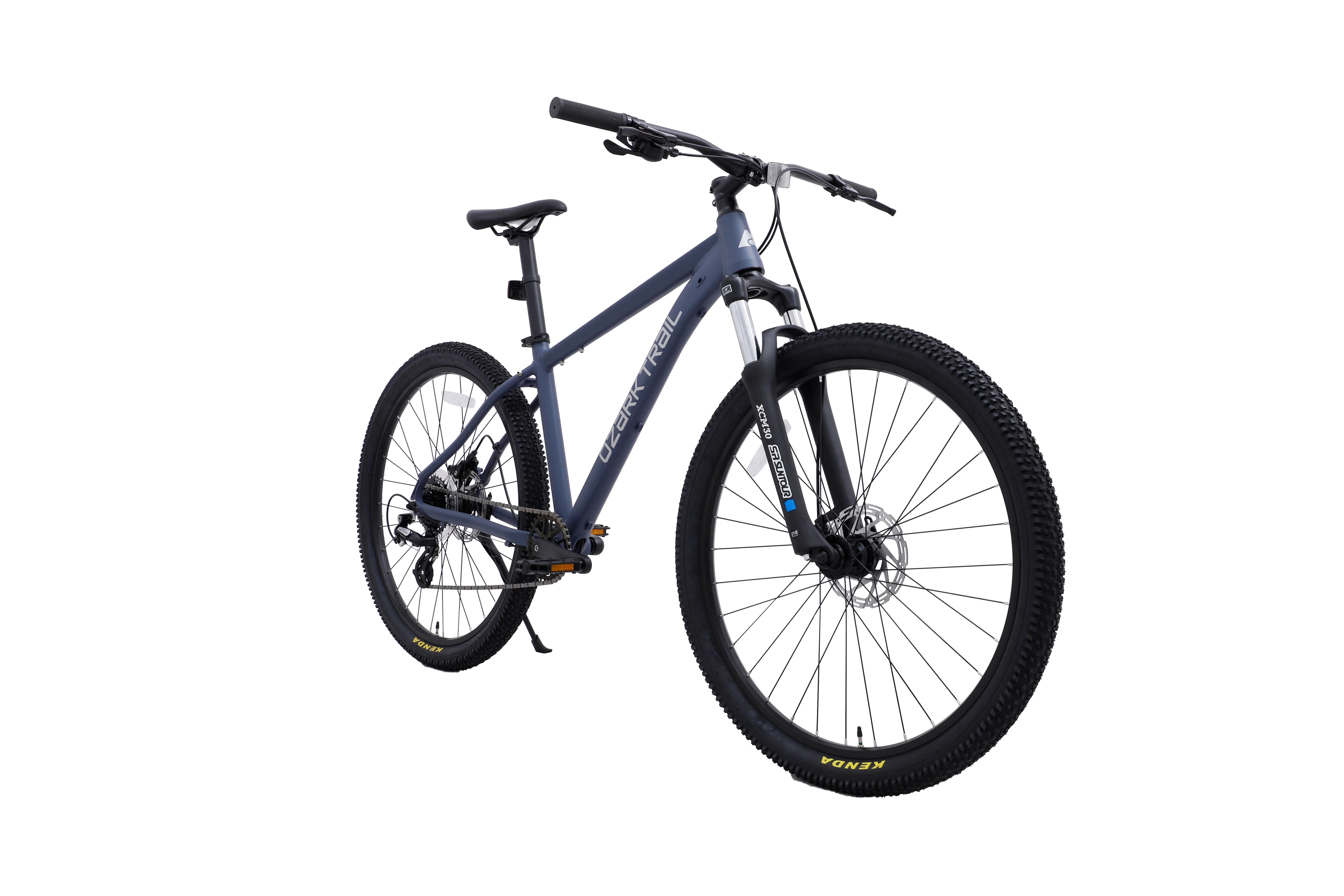 27.5" Ozark Trail M.2 Ridge Mountain Bike, Medium Frame, Fits Riders 5'3" - 5'8", Blue, Adult, Unisex