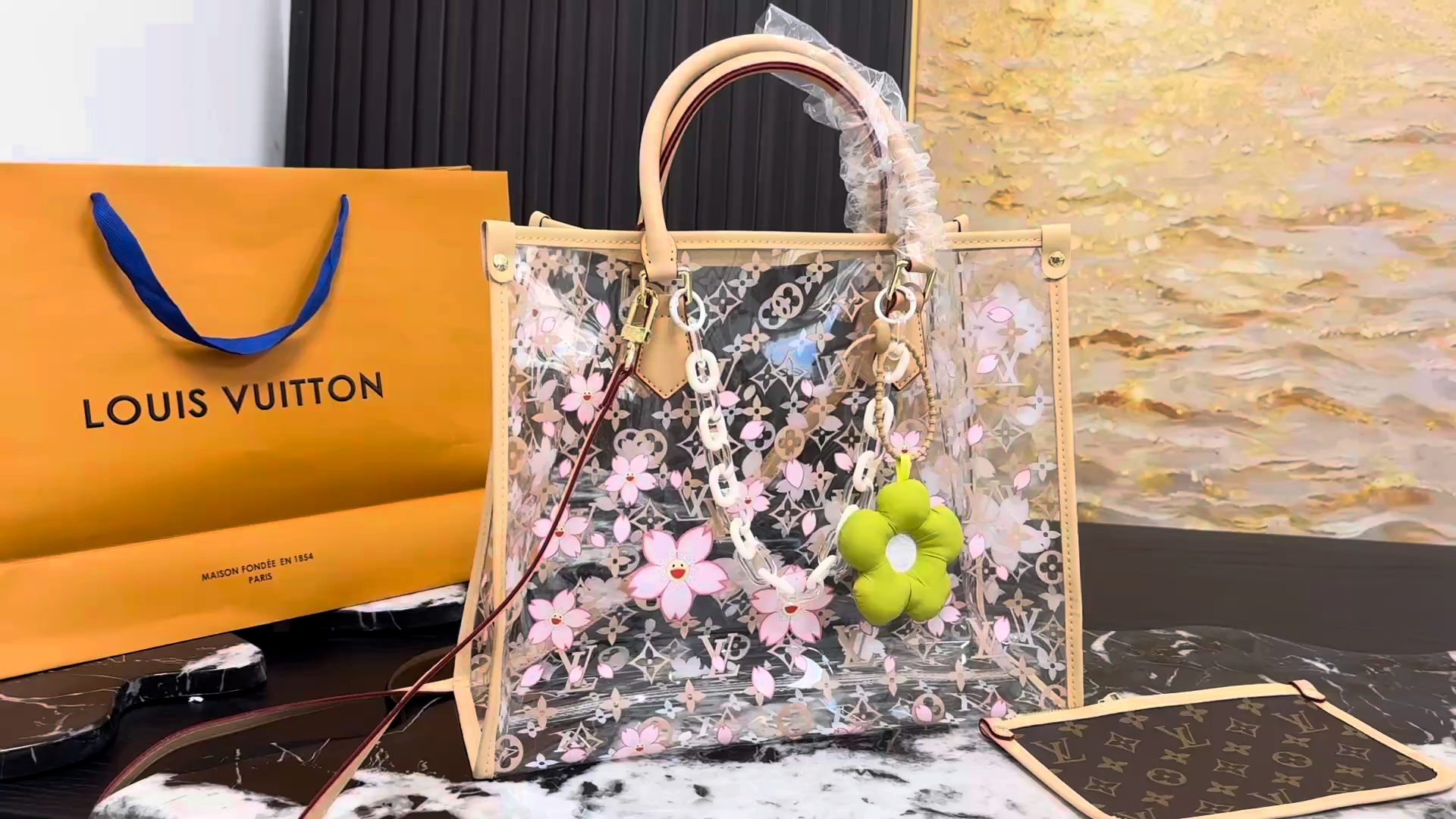 LV PVC Tote Bag