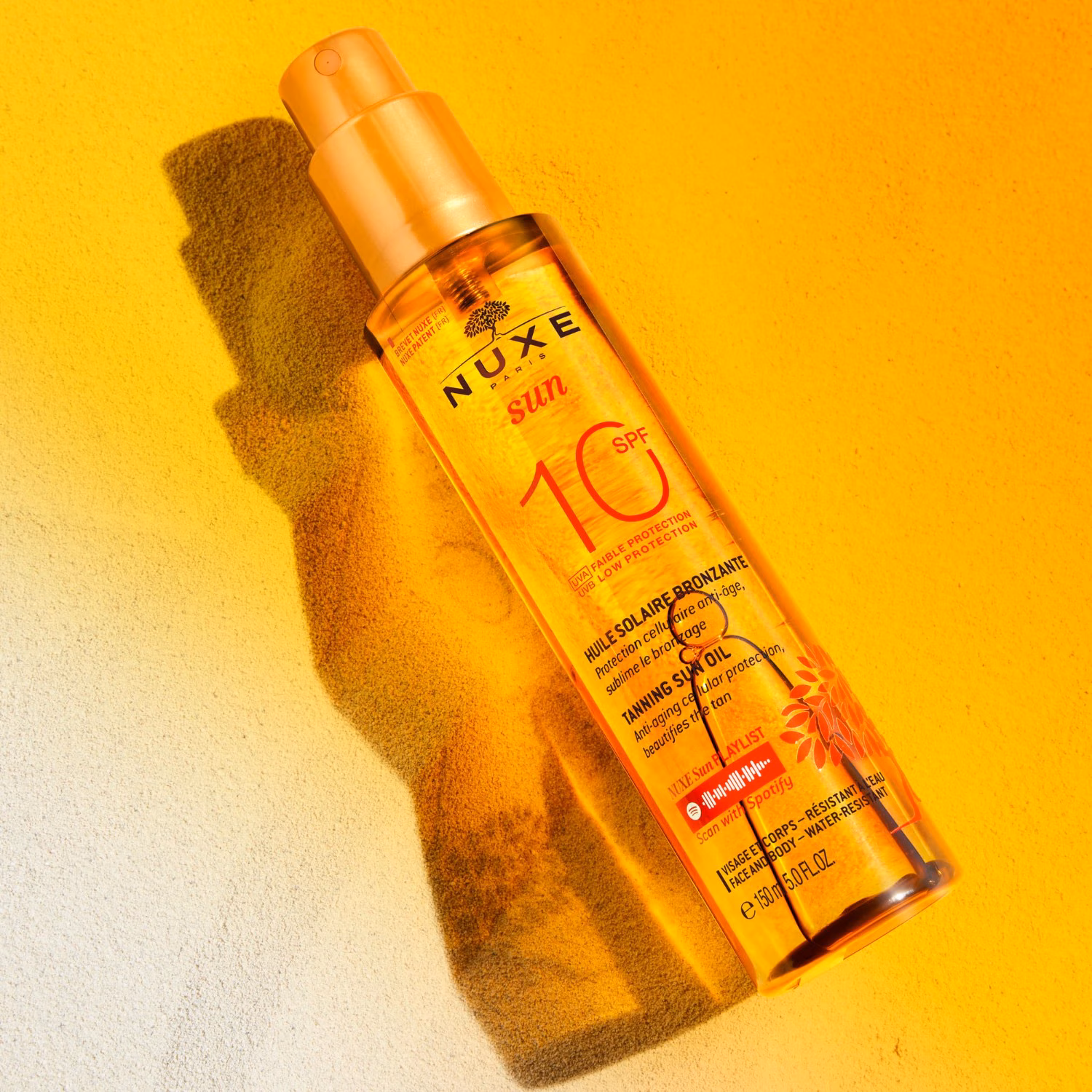 Tanning Sun Oil Low Protection