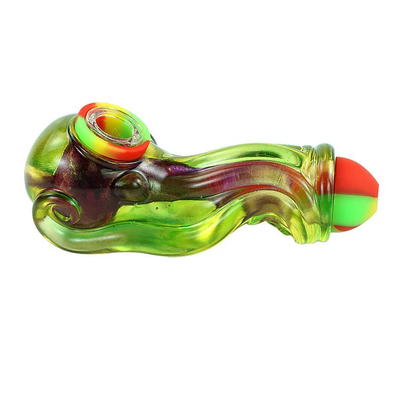 Creative Penis Resin Silicone Pipe