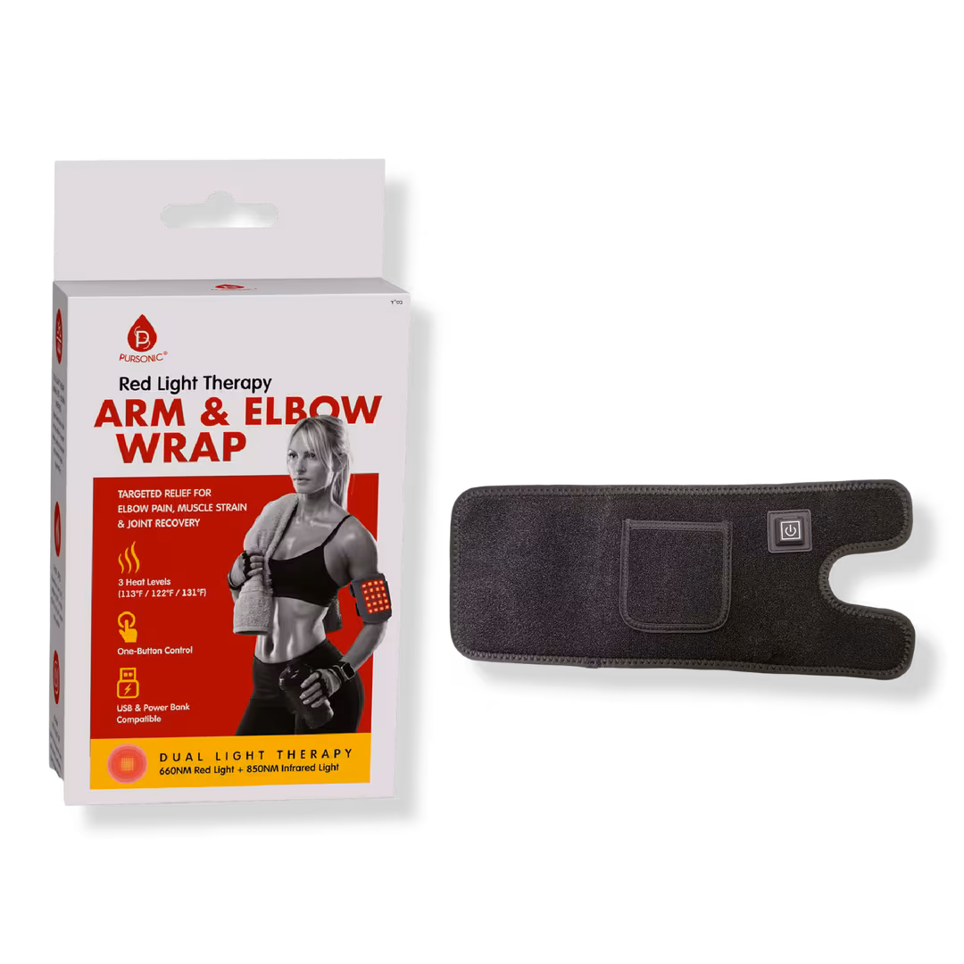 PURSONIC  Red Light Therapy Arm & Elbow Wrap