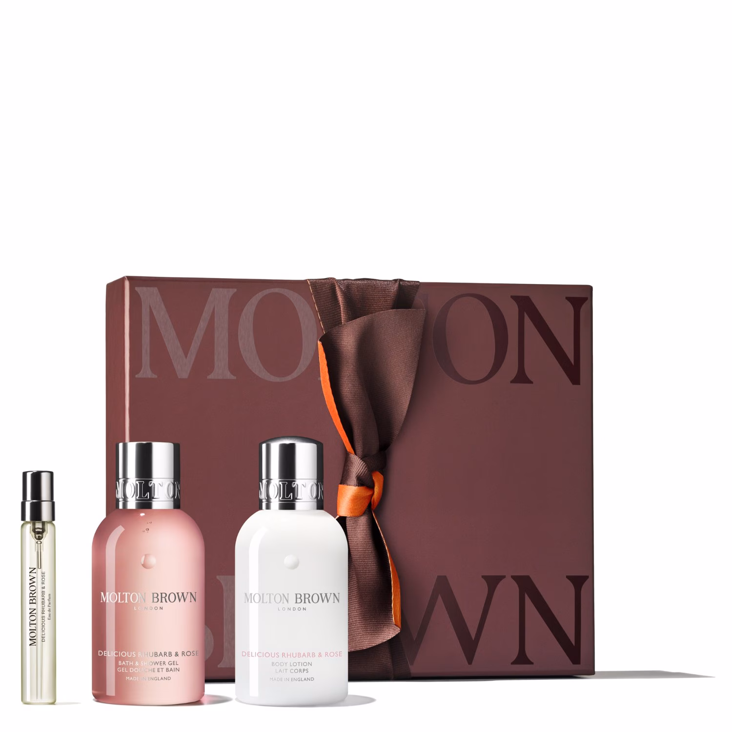 Delicious Rhubarb & Rose Scent Layering-Set