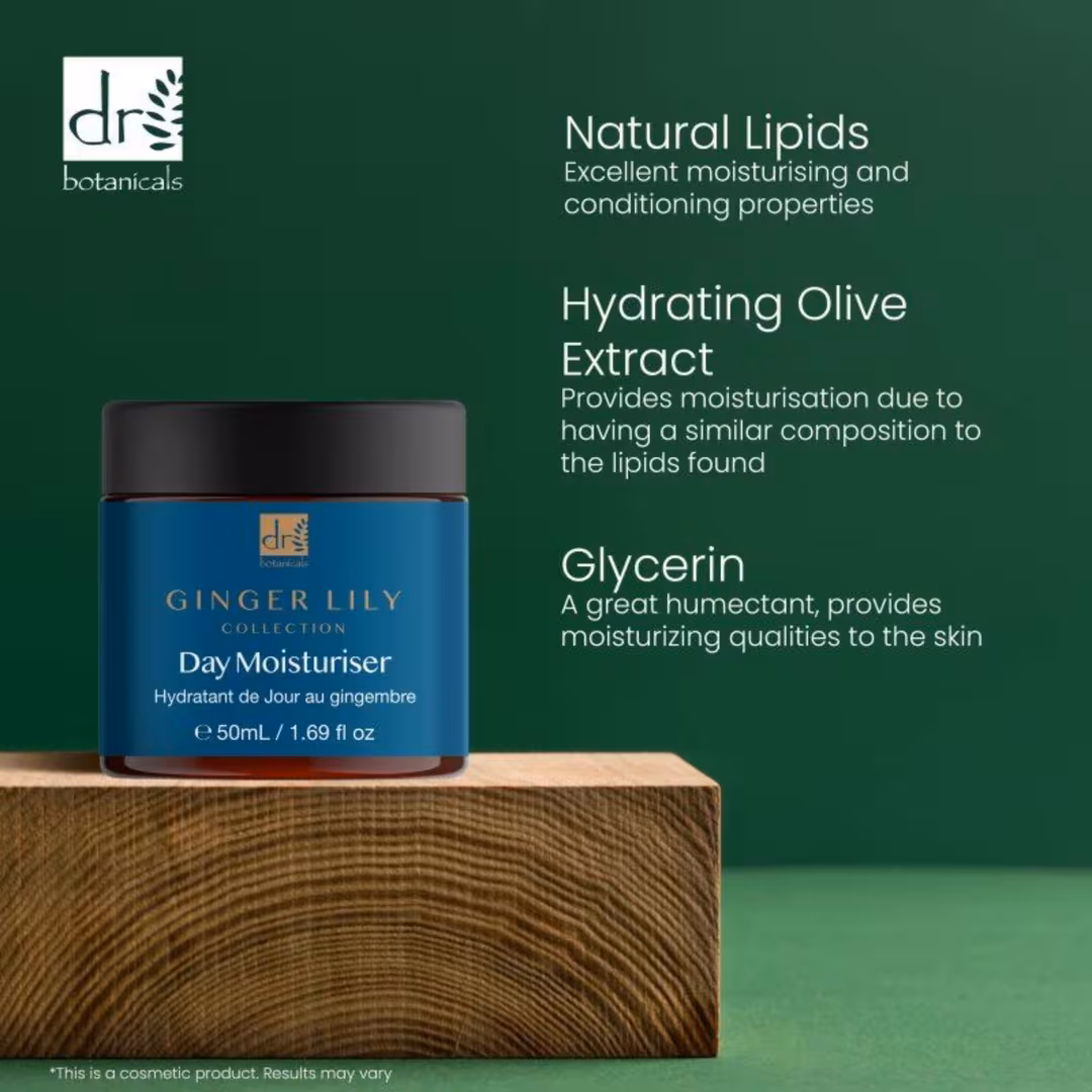 Dr Botanicals  Gingerlily Day Moisturiser