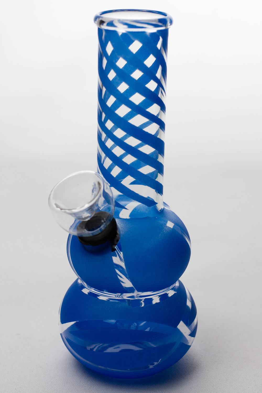 6 Double Beaker Glass Water Bong