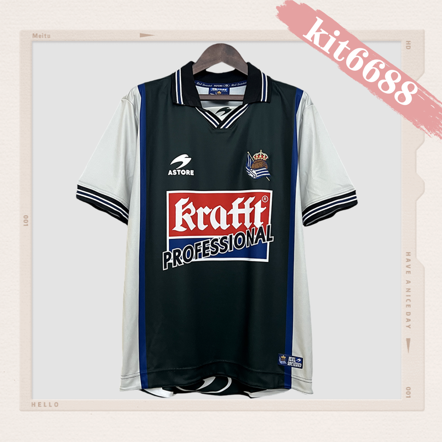 2000/2002 Real Sociedad Retro Football Jersey