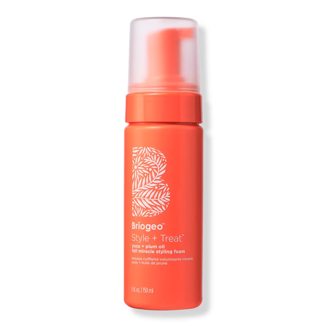 Briogeo  Style + Treat Yuzu + Plum Oil Hair Styling Texture Foam