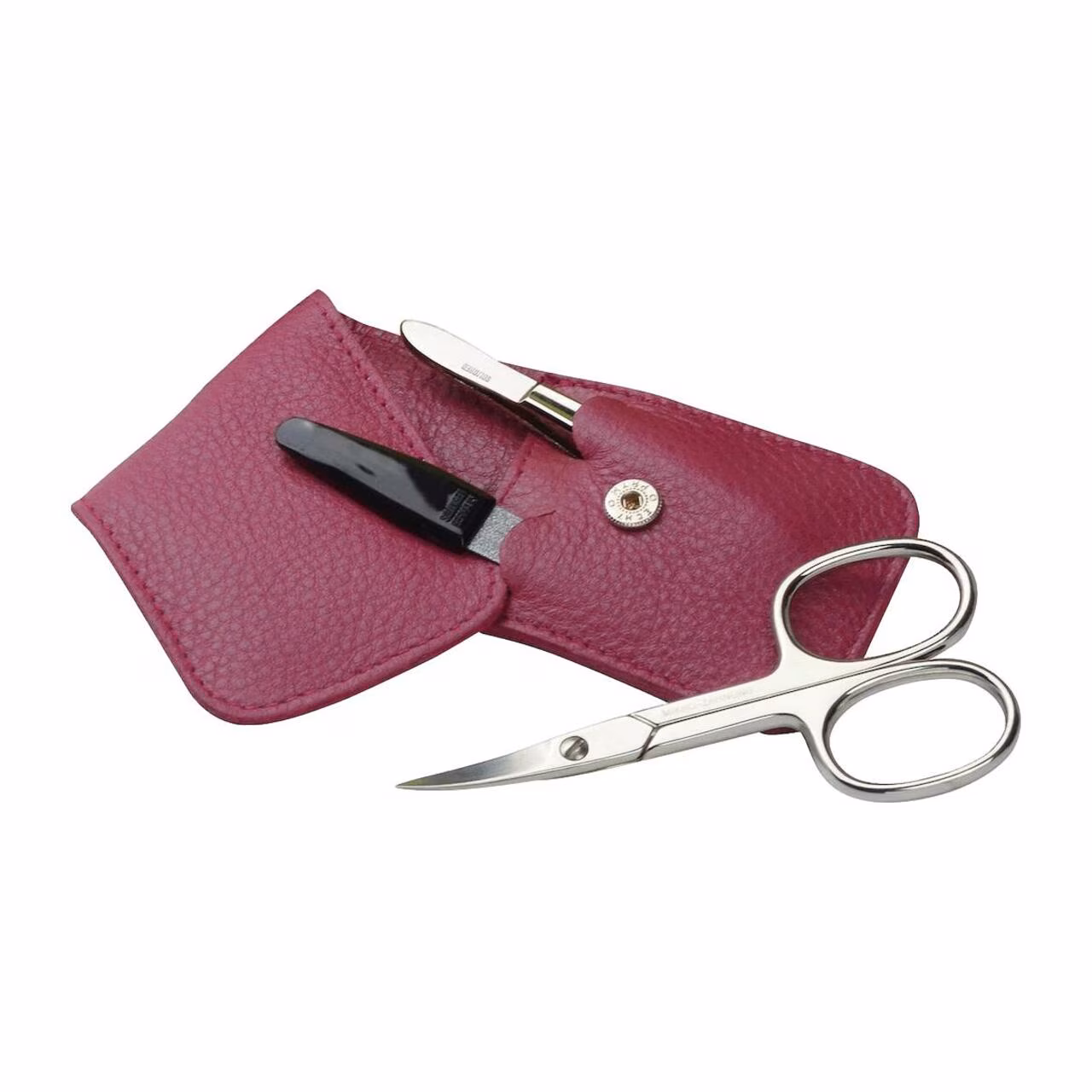 Erbe-Manicure Taschenetui braun