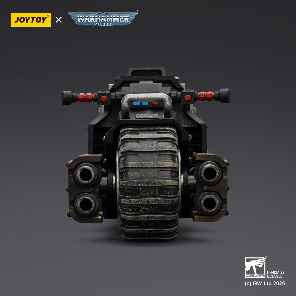 JOYTOY  Warhammer 40k 1: 18 Raider-pattern Combat Bike - JOYTOY WORLD