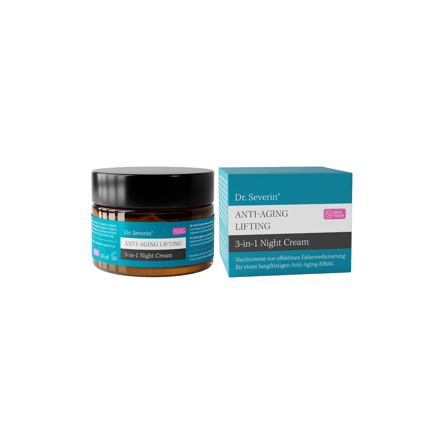 Nachtcreme Lifting 3-in-1 mit cremiger Textur