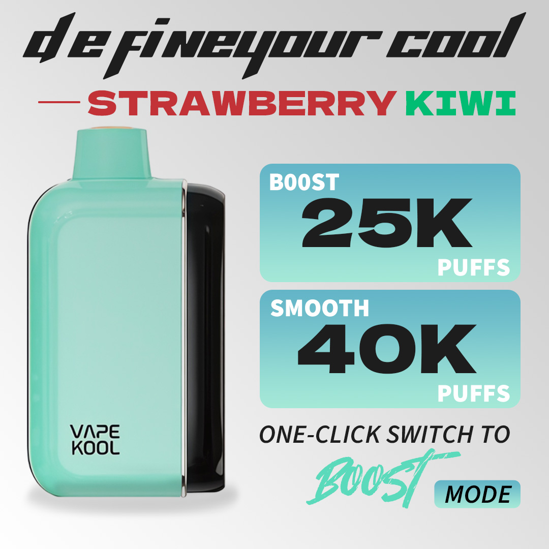 STRAWBERRY KIWI VAPEKOOL KOLOS 40000 PUFFS