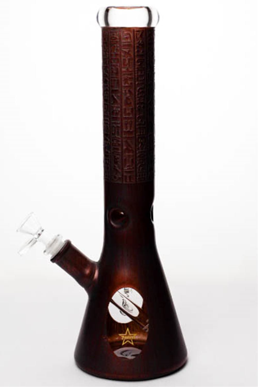 14 genie Egyptian hieroglyphs classic beaker bong