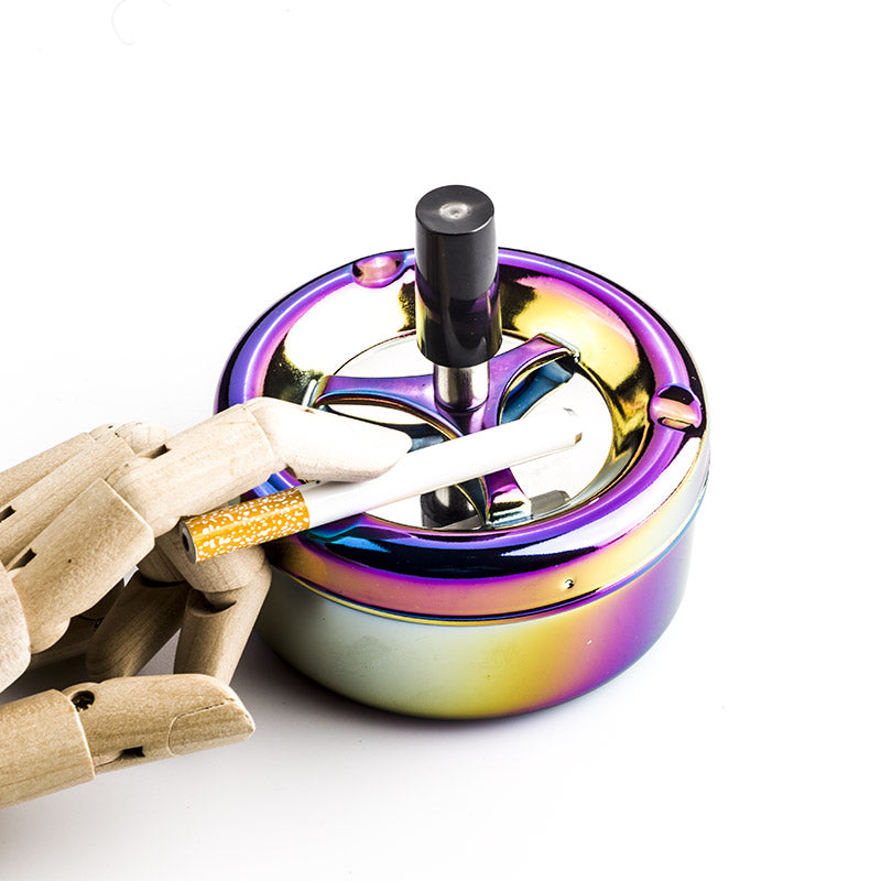 Push Down Cigarette Ashtray