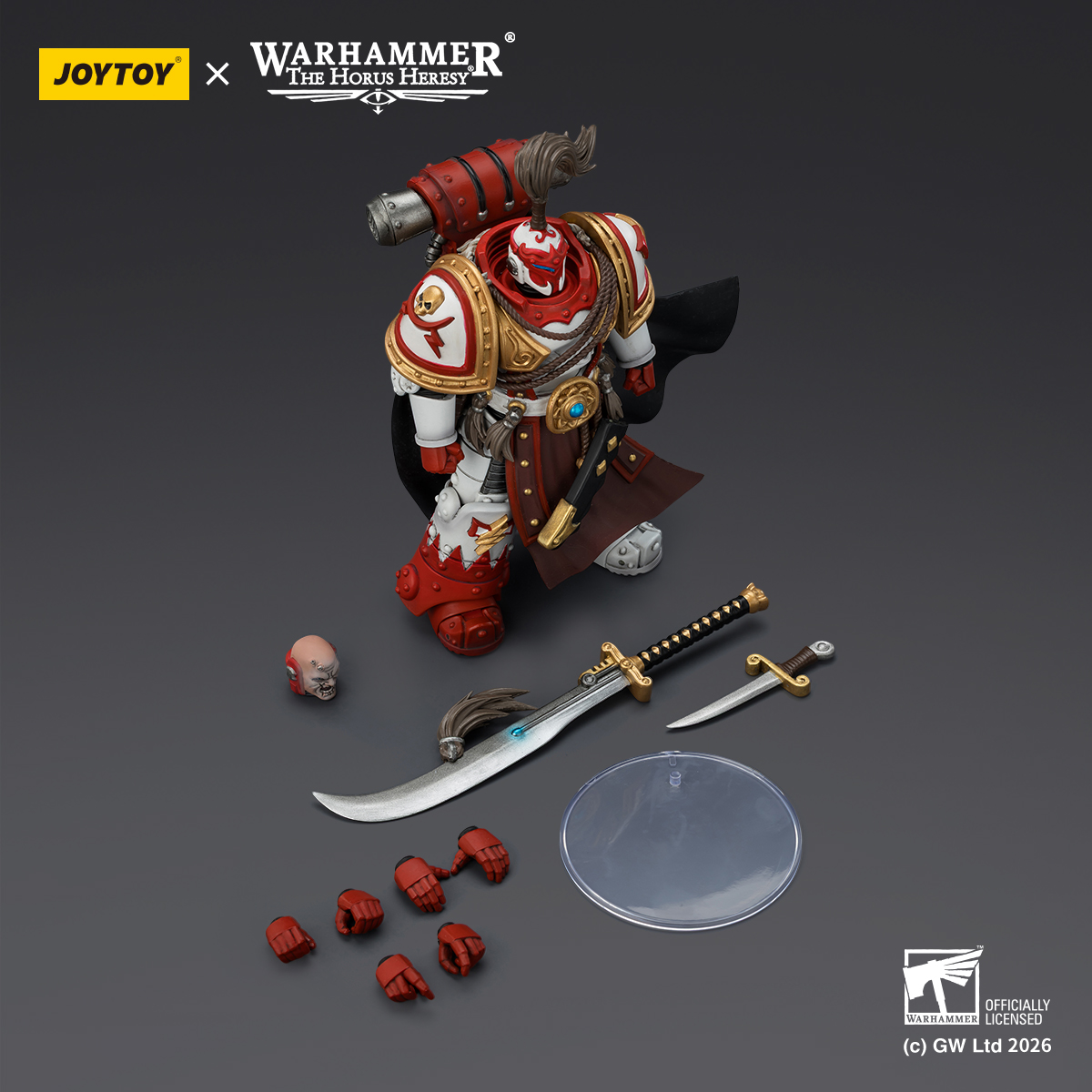 JOYTOY Warhammer The Horus Heresy 1: 18 White Scars Legionary - JOYTOY WORLD