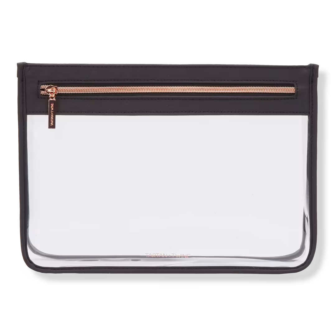 Tartan + Twine  Basics Clear Clutch