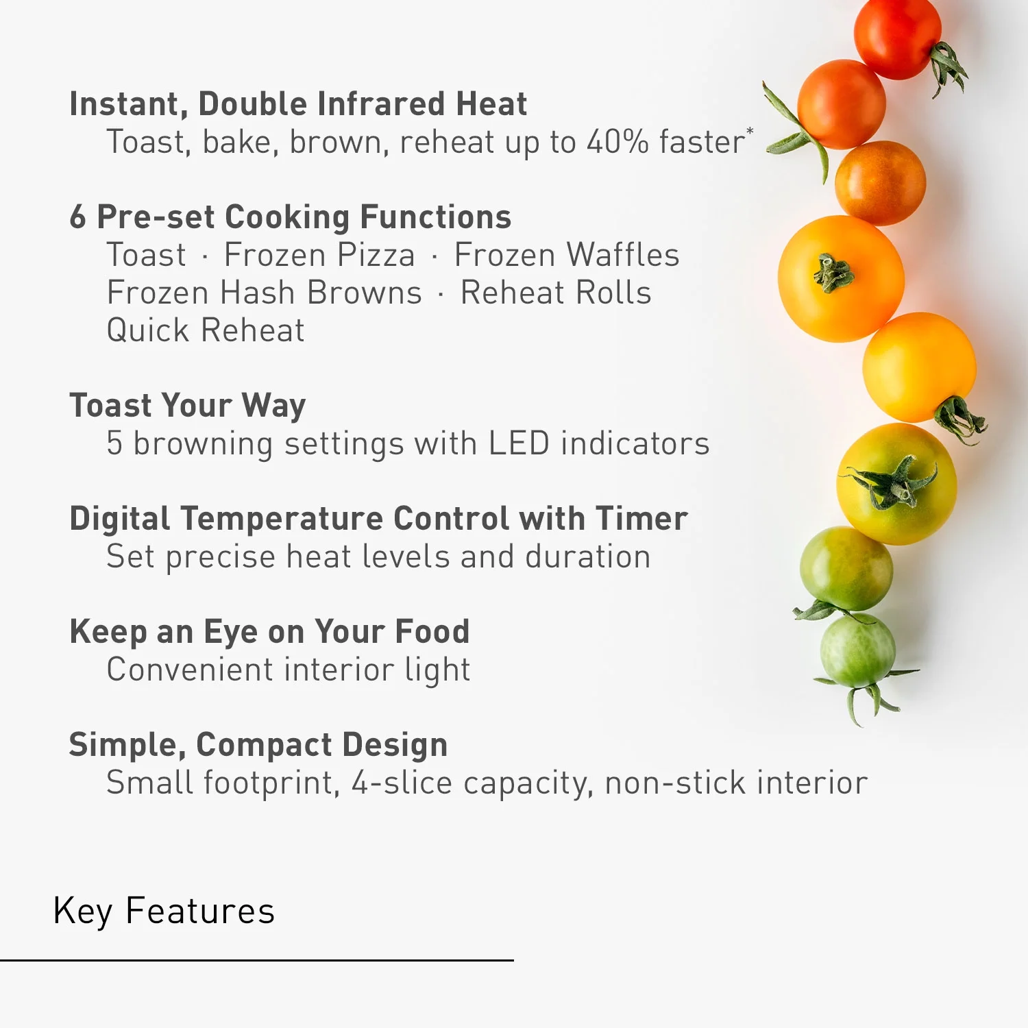 Panasonic FlashXpress 1300 W 4-Slice Countertop Toaster Oven