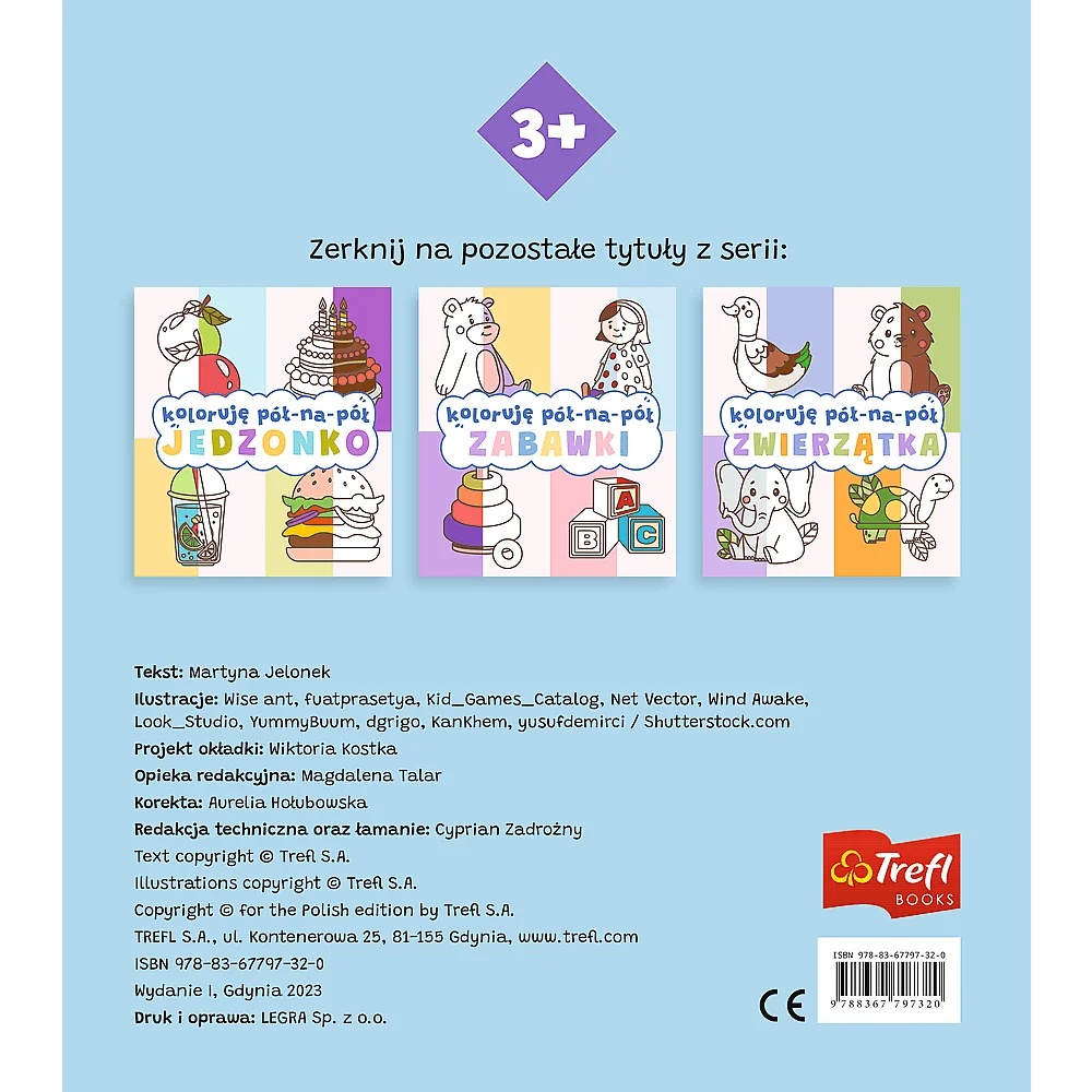 Pojazdy. Koloruję Pół Na Pół