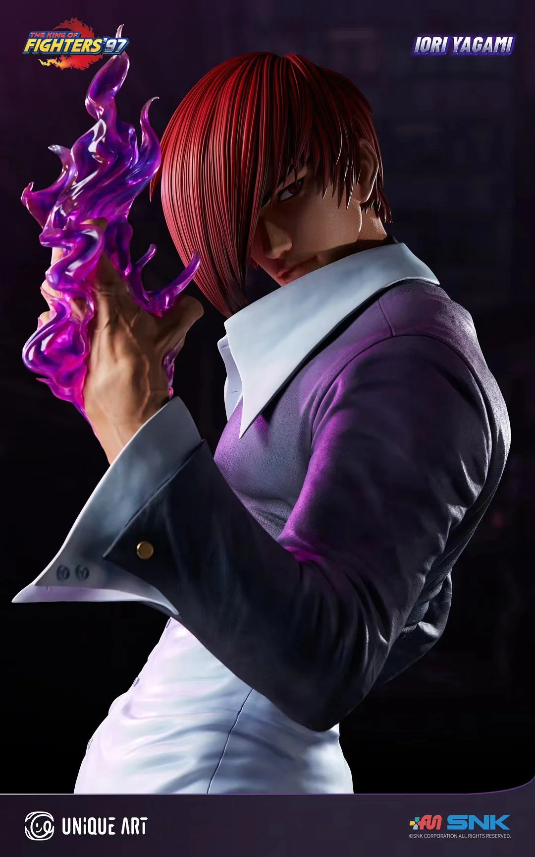 Unique Art Studio - Licensed King of Fighters Iori Yagami | 版权 拳皇 八神 庵