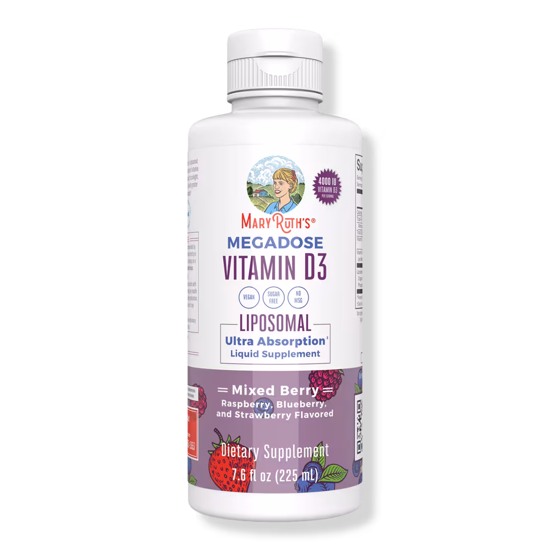 MaryRuth's  Megadose Vitamin D3 Liposomal Mixed Berry