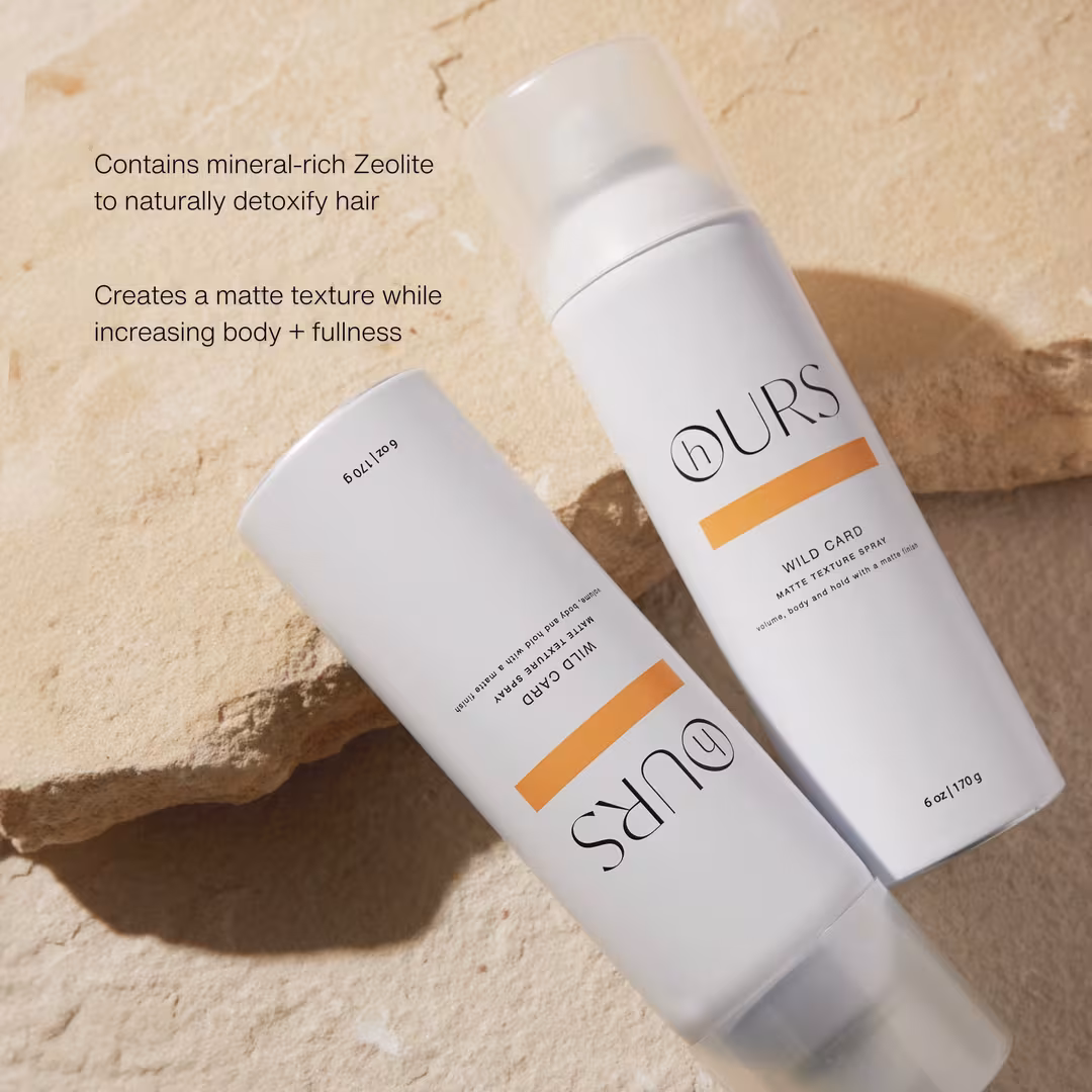 hOURS haircare  Wild Card Matte Texture Spray