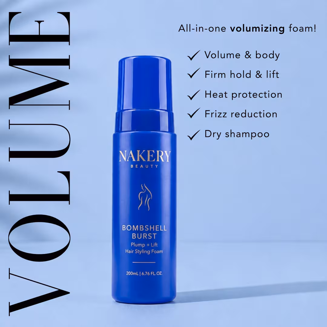 NAKERY BEAUTY  Bombshell Burst Plump + Lift Hair Styling Foam