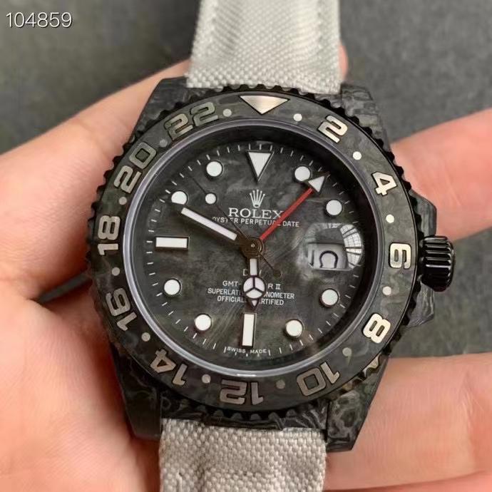 Rolex Watch GMT-MASTER II CUSTOM CARBON GREY Watch