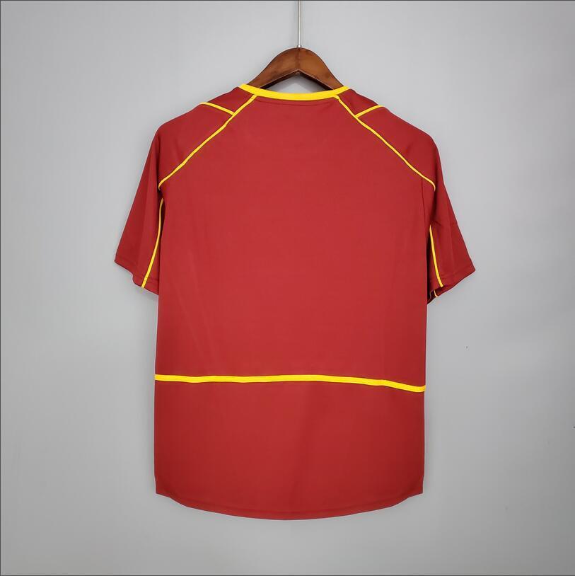 2002 Portugal home  Retro Football Shirt