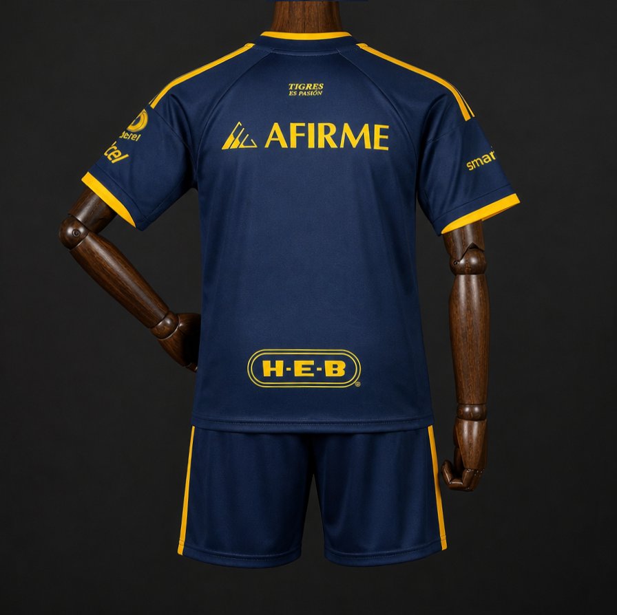 2026/2027 Tigres UANL Away Football Shirt（Kids Kit socks）