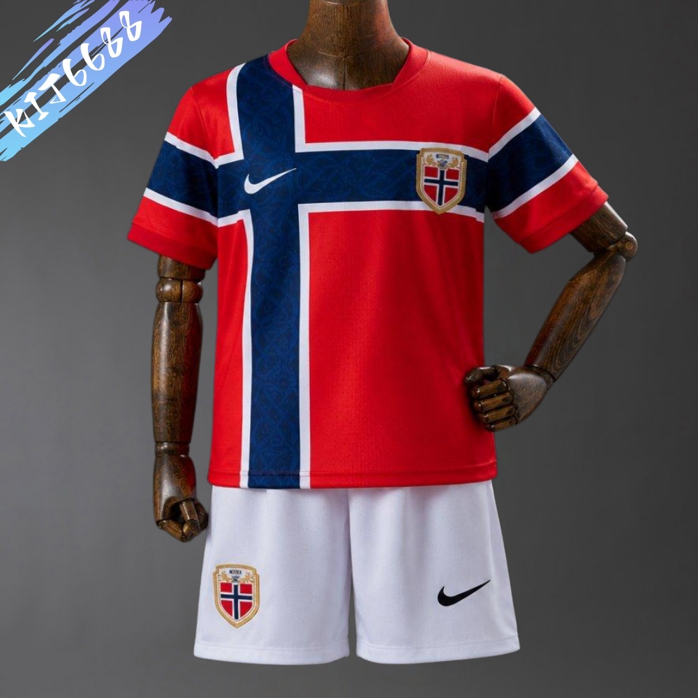2026 Norway home football shirt (Kids Kit socks )