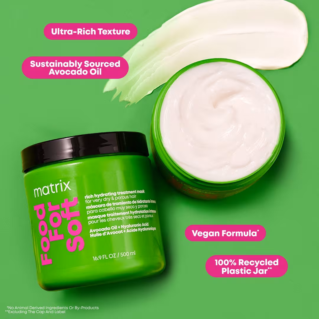 Matrix  Food For Soft Rich Hydrating Treatment Mask for Dry & Brittle Hair