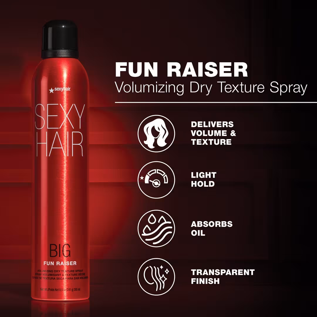 Sexy Hair  Big Sexy Hair Fun Raiser Volumizing Dry Texture Spray with Collagen