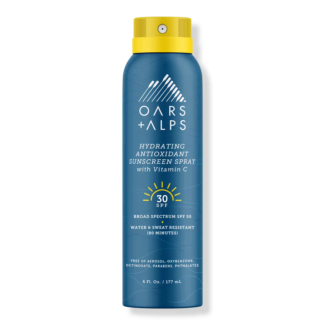 Oars + Alps  Hydrating Antioxidant SPF 30 Spray
