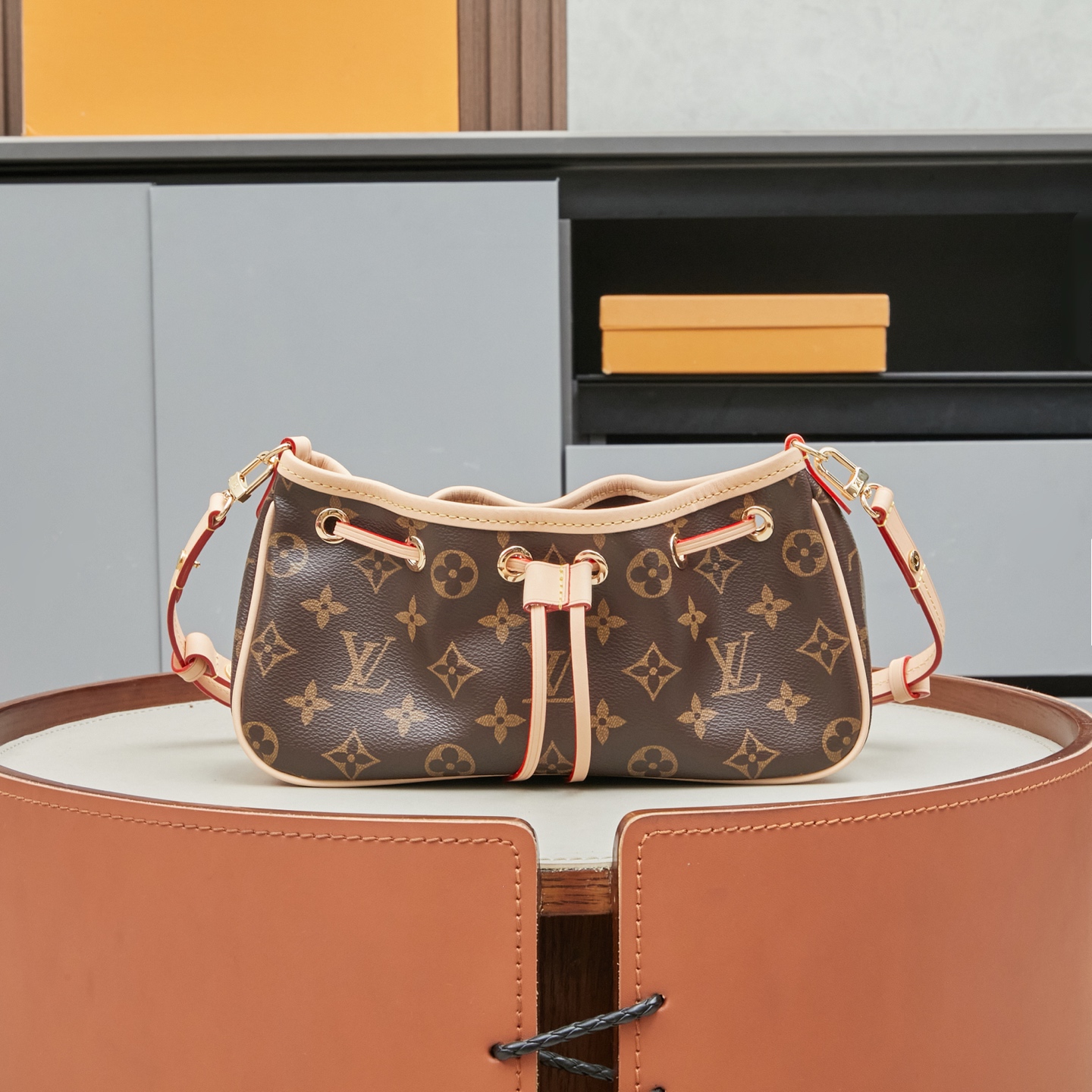 [10A] LV Nano Frivole Monogram Bag