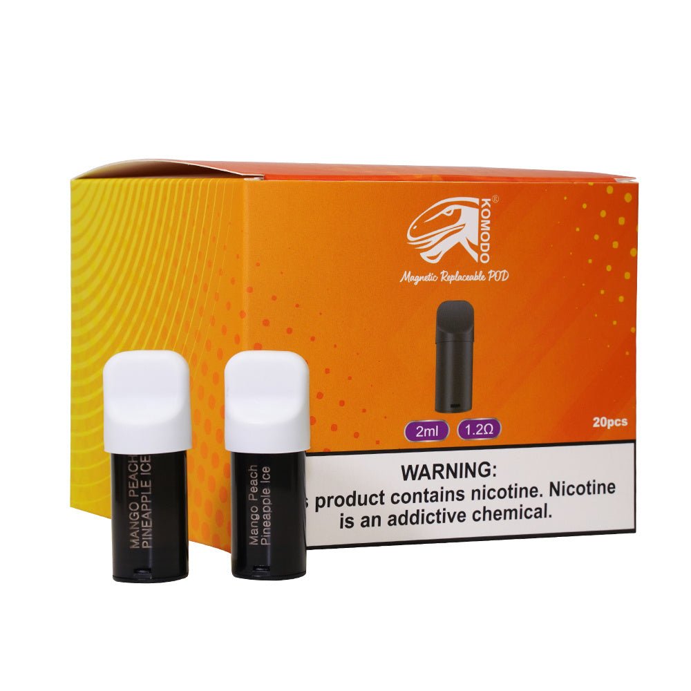 Komodo Pod Reusable Vape Pen 1200Puffs