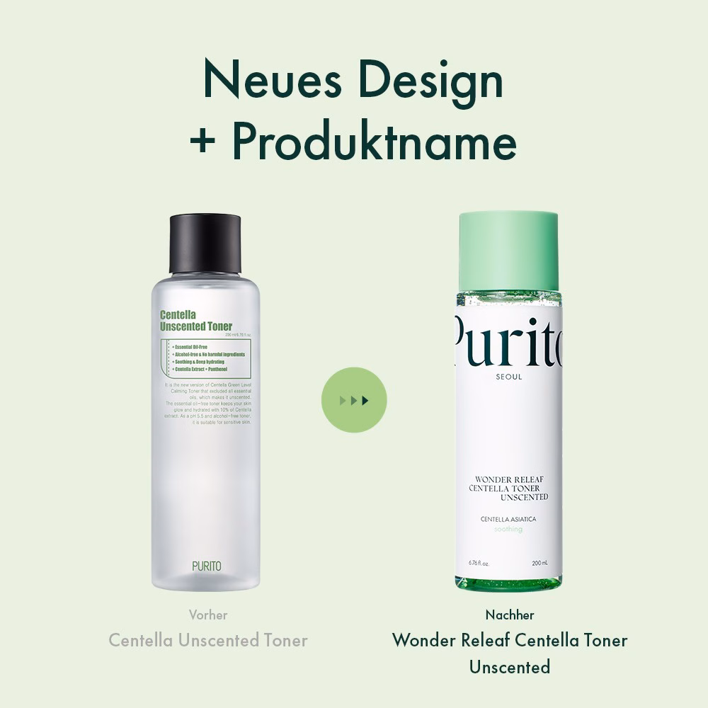 Wonder Releaf Centella Toner Unscented