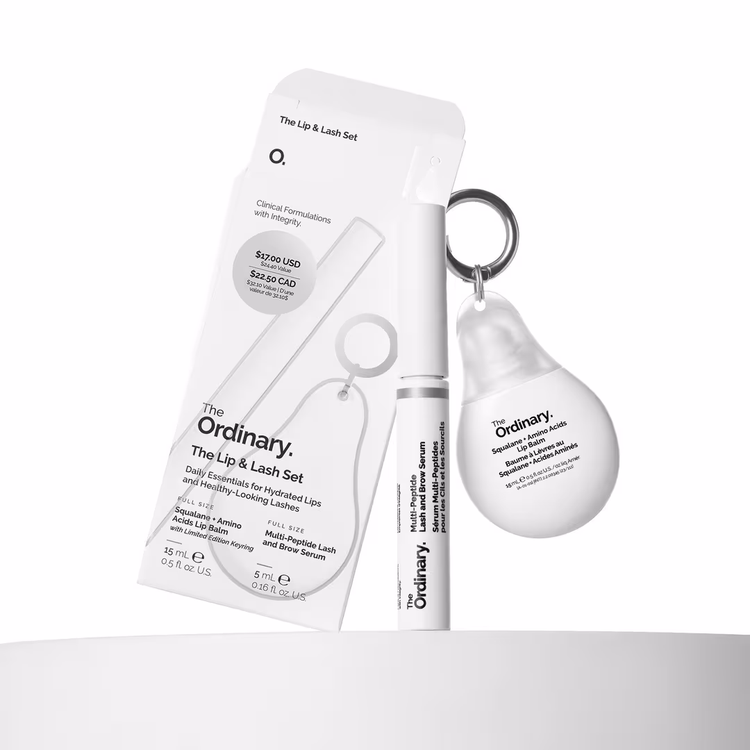 The Ordinary  The Lip & Lash Set