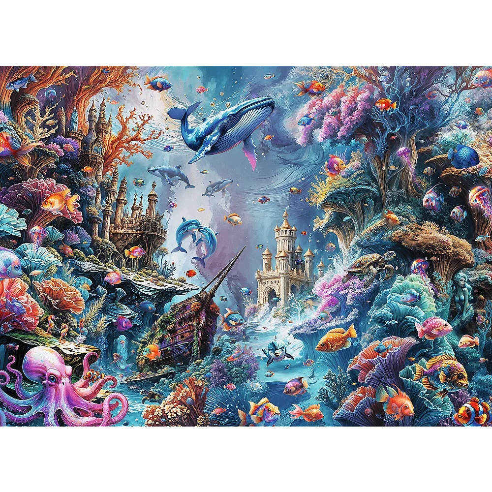 Puzzle 3000 El. Usa Collection: Underwater Life