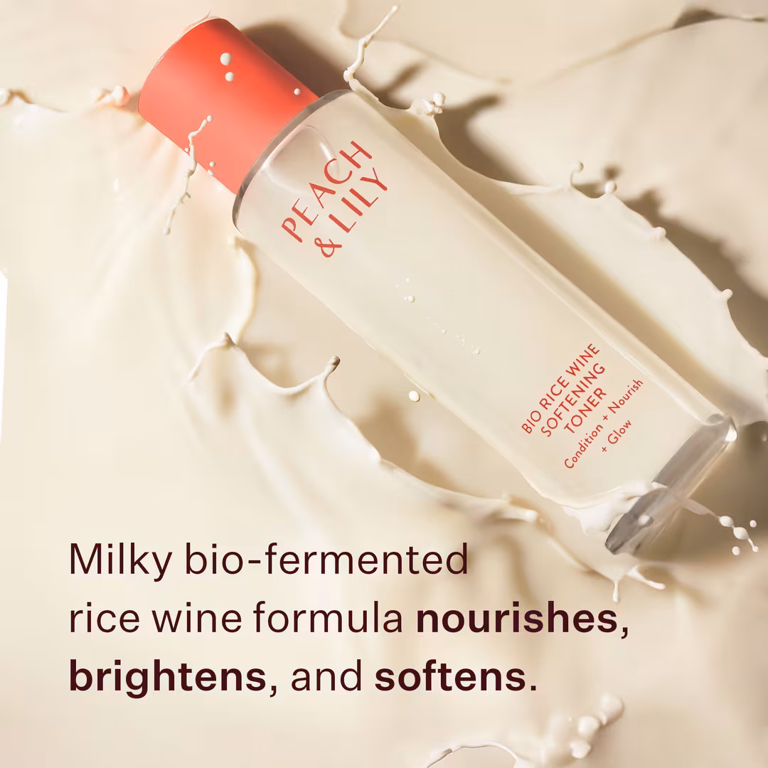 PEACH & LILY  Bio Rice Wine Softening Toner