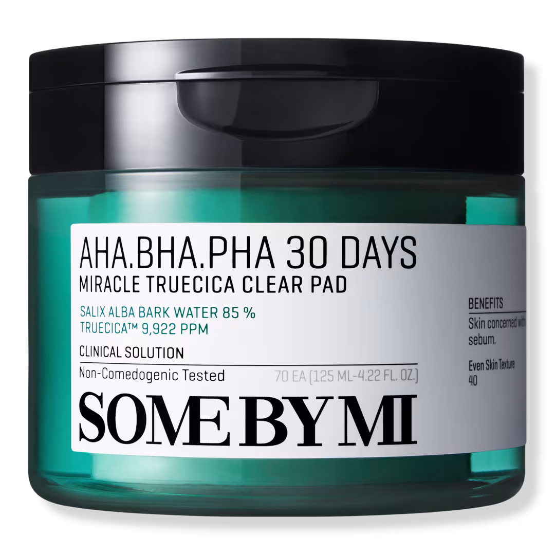 SOME BY MI  AHA BHA PHA 30 Day Miracle Exfoliating Cica Toner Pads