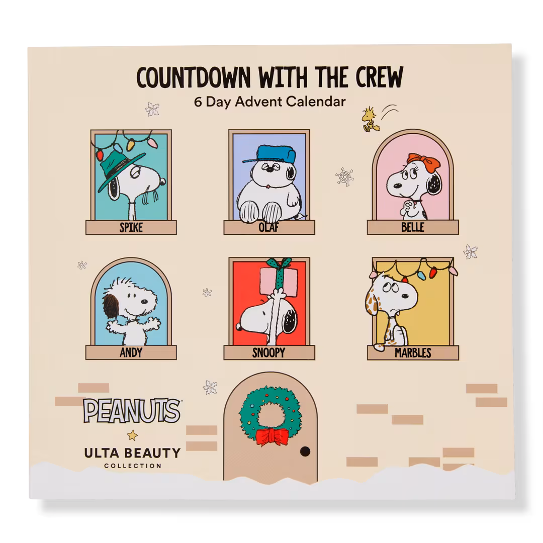 ULTA Beauty Collection  Peanuts x UBC Countdown with the Crew Advent Calender
