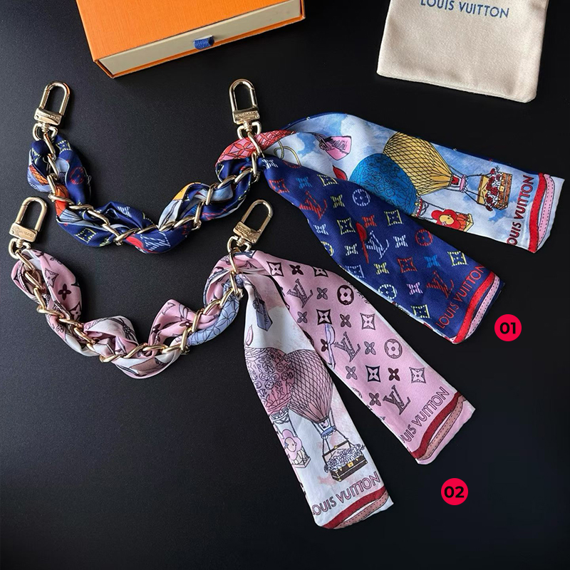 LV Scarf Bag Charm